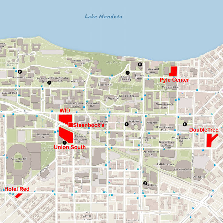 Static map for 40th Steenbock Symposium